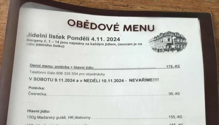 Restaurace A Pivnice Na Vychode Restaurace - Horní Litvínov