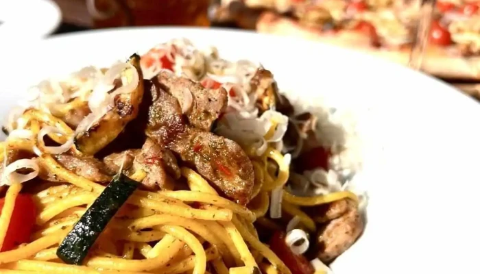 Restaurace Cerny Orel   Orlovsky Pivovar Spagety - Vilová 18