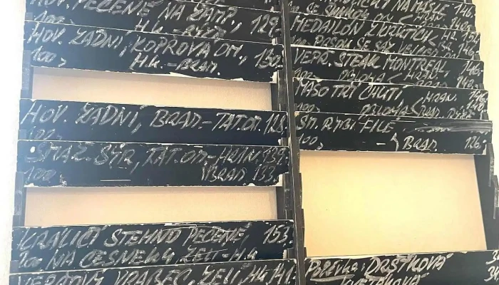 Restaurace Ceska Koruna Menu - Tyršova 197