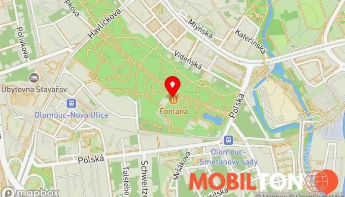 Restaurace Fontána - 779 00 Olomouc 9