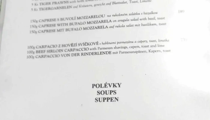 Restaurace Goodgate Menu - Jaroslava Průchy 1915/24