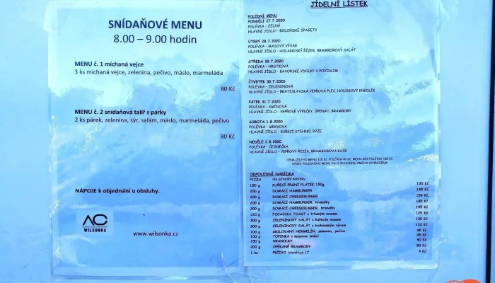 Restaurace Hartvikovice -  Menu - 399