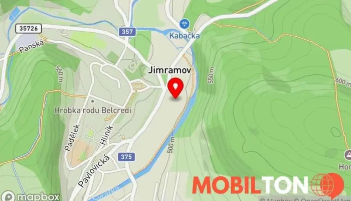 mapa Restaurace Jimram  v Nám. Jana Karafiáta 22