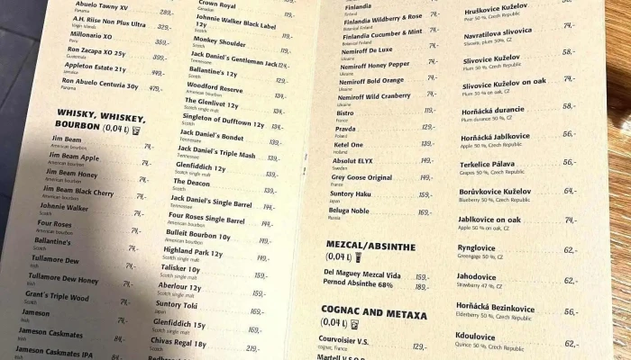 Restaurace Kozlovna Celnice Zlin Menu - Bartošova 4393