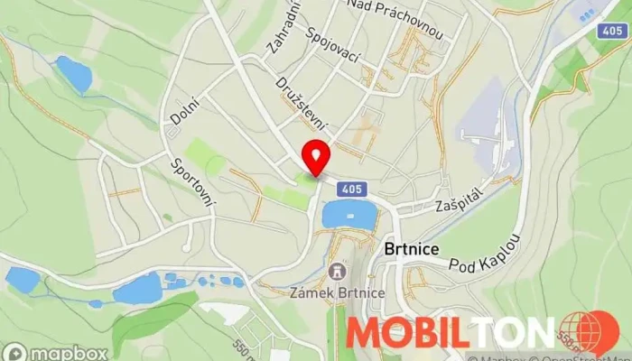 mapa Restaurace Na Hřišti Restaurace v U Pivovaru 762