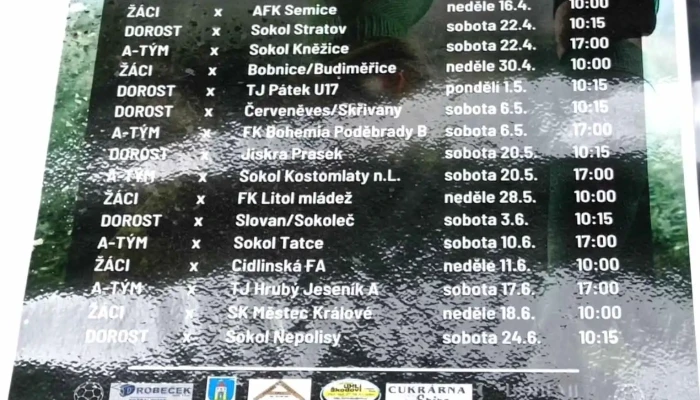 Restaurace Na Hristi -  Menu - Czech Republic