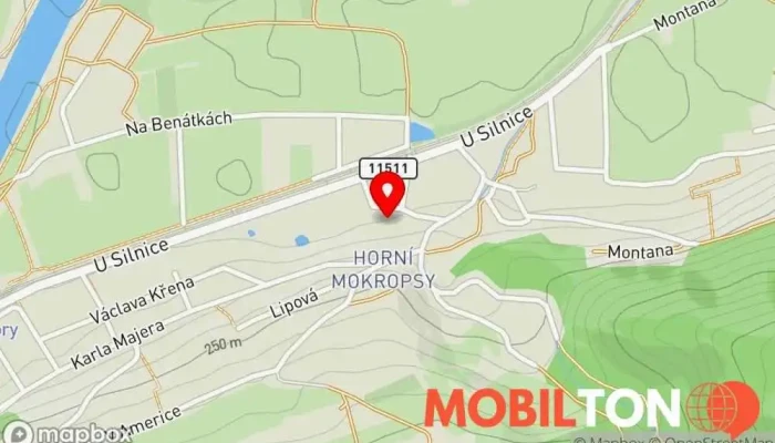 mapa Restaurace Na Kovárně Restaurace, Česká restaurace v 29, U Kovárny