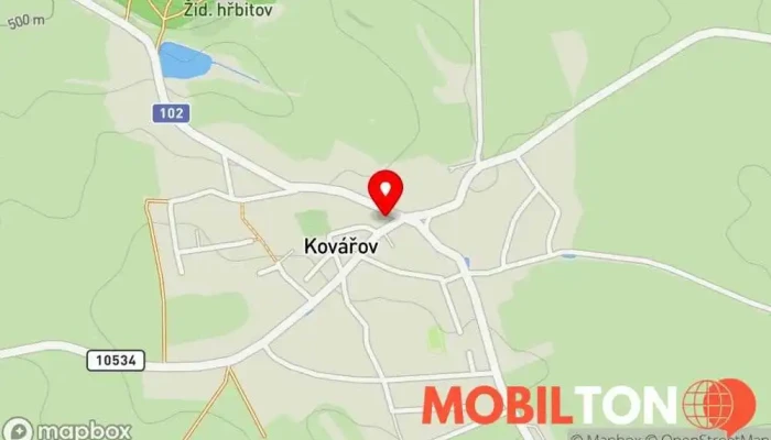 mapa Restaurace Na Křižovatce Česká restaurace, Indická restaurace, Restaurace, Steaková restaurace, Čajovna v Kovářov