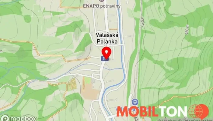mapa Restaurace Polanečka Rodinná restaurace v Valašská Polanka