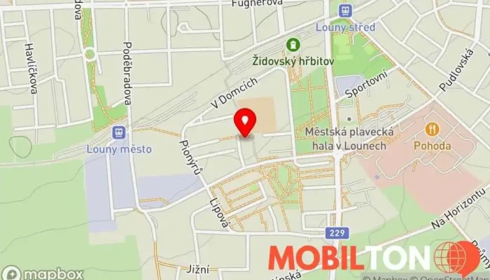 mapa Restaurace PRAMEN Restaurace v Školní 2429