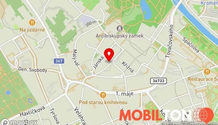mapa Restaurace Radniční sklípek Restaurace, Pivovarská restaurace, Rozvoz jídla v Kovářská 20/2
