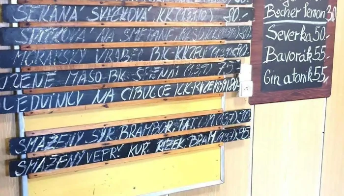 Restaurace Severka -  Menu - Z. Fibicha 2844