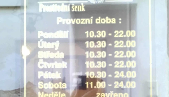 Restaurace Snaha -    Prostredni Senk Katalog - Palackého 167