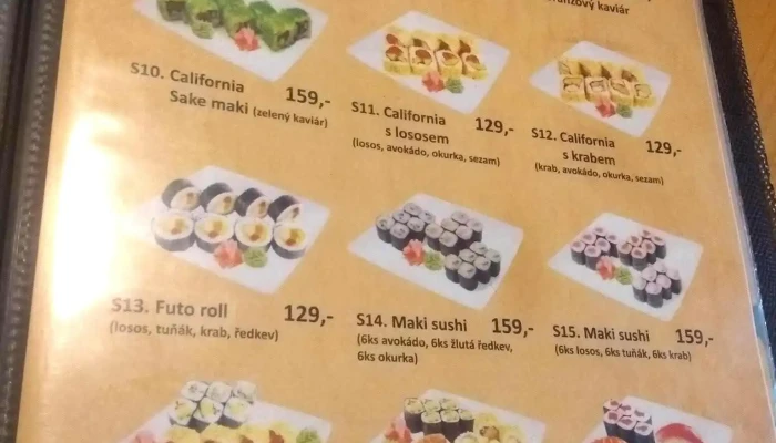 Restaurace Sportak Menu - U Stadion 1835