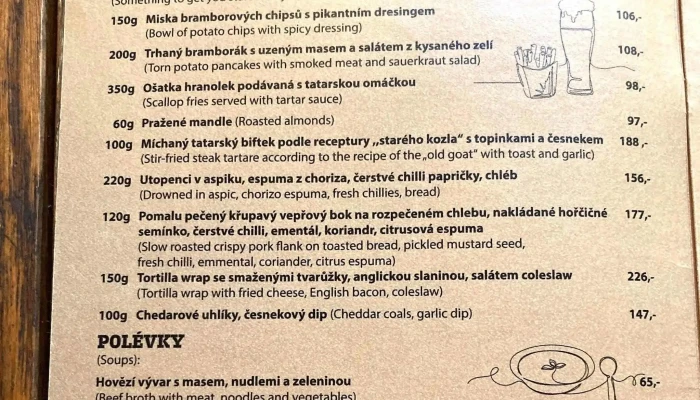 Restaurace U Hejtmana Sarovce Oteviraci Doba - Dvořákova 595
