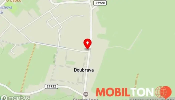 mapa Restaurace U Lebedů Restaurace v Žďár-Loukov u Mnichova Hradiště