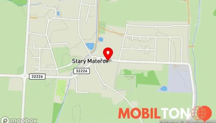 mapa Restaurace U Lípy Restaurace v Starý Mateřov