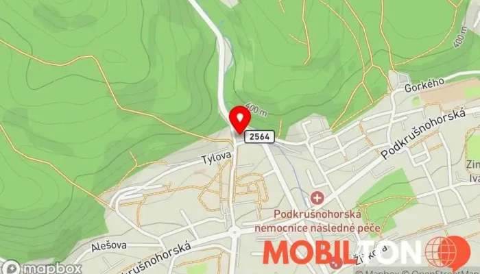 mapa Restaurace U Partika Restaurace v Valdštejnská 282