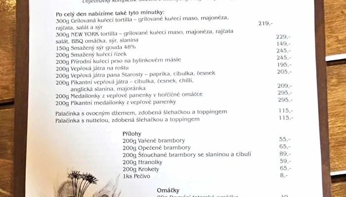 Restaurace U Pava Hodnoceni - Chomutovská 165
