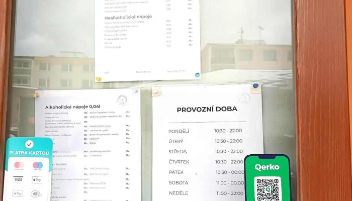 Restaurace U Pily Zdar Menu - Bezručova 186/6