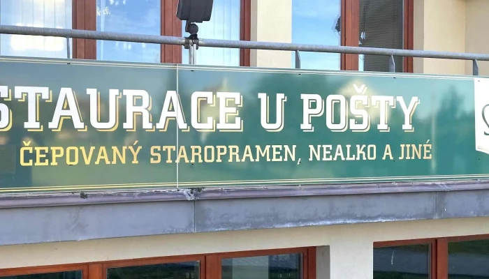 Restaurace U Posty Pivni Výčep - Komenského 1100
