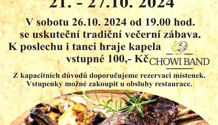 Restaurace U Sidlu Menu - Jabloňov