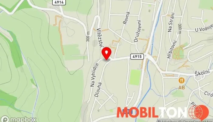 mapa Restaurace U Strýčka Restaurace v Dlouhá 140