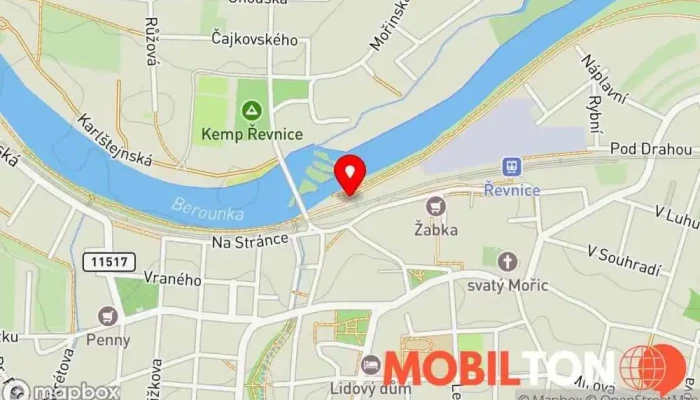 mapa Řevnice Stavědlo 2 Restaurace v 