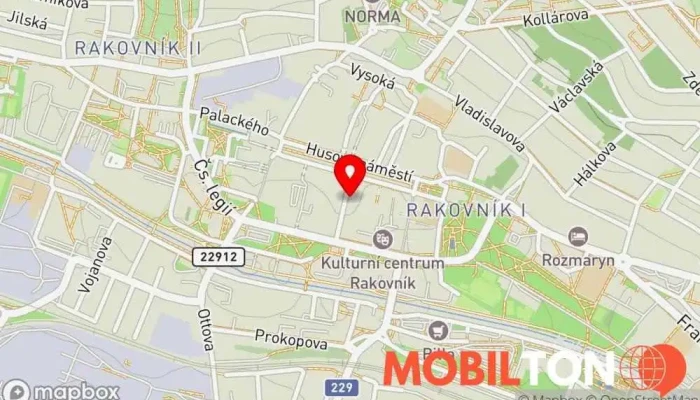 mapa Řeznictví a Uzenářství - Jan Vrábík Masna, Řeznictví v Poštovní 187