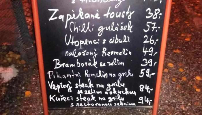 Ritter Otto -  Menu - Družstevní 249