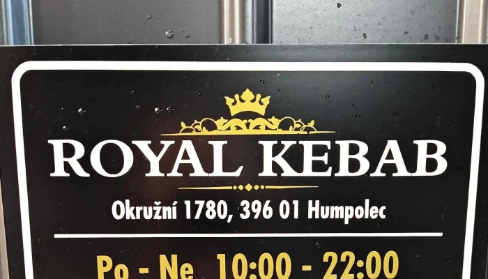 Royal Kebab Humpolec -  Oteviraci Doba - Okružní 1780