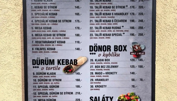 Rudná Kebab - Masarykova 94a