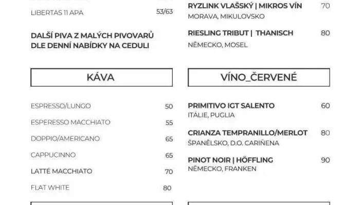 Rychta -  Menu - Květoslava Mašity 216