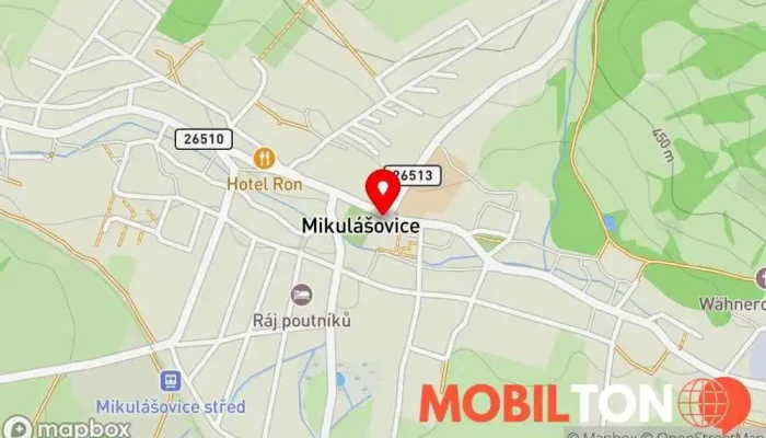 mapa Sazka - Petr Vladař Sázková kancelář, Restaurace v Mikulášovice