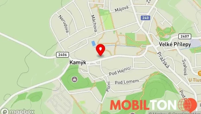 mapa Špejchar Restaurace v Kladenská 18