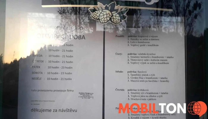Spolecensky Dum Menu - Valašská Bystřice