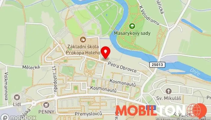mapa Sport Bar Koupaliště Bar v P. Holého 1920