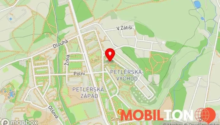 mapa SportBAR RELAX Bar v Miřetice u Klášterce nad Ohří