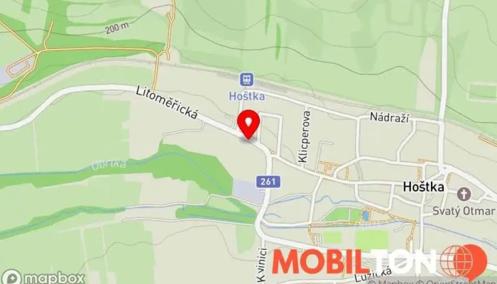 mapa Stano Bistro Bistro v Litoměřická 249