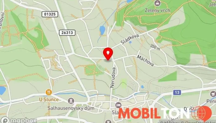 mapa Stary Klub Restaurace Restaurace v Žižkova 243