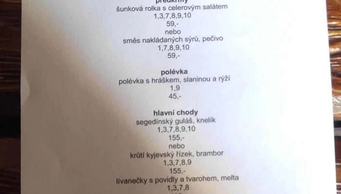 U Pondeliku Fotky - Bystřany-teplice 1