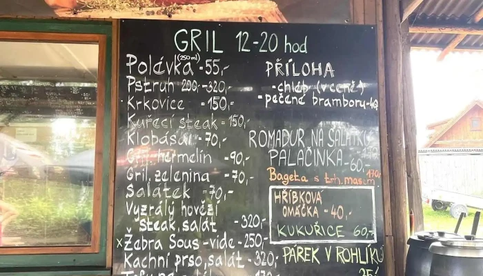 U Rostenky Menu - Štěpnice