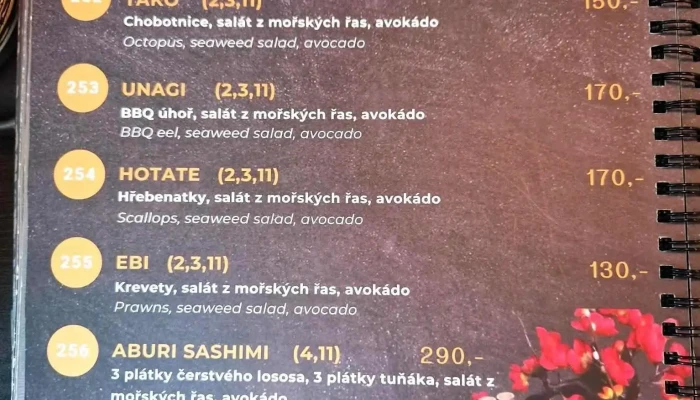 Viet Village -  Menu - Kvítková 124/11