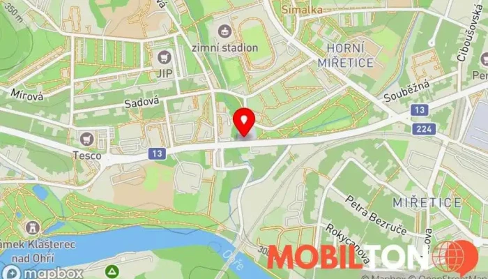 mapa VIVI - ČÍNSKÁ RESTAURACE Čínská restaurace v Chomutovská 553