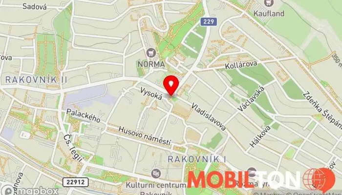 mapa Vysoká brána Historická památka, Turistická atrakce v Vysoká 148
