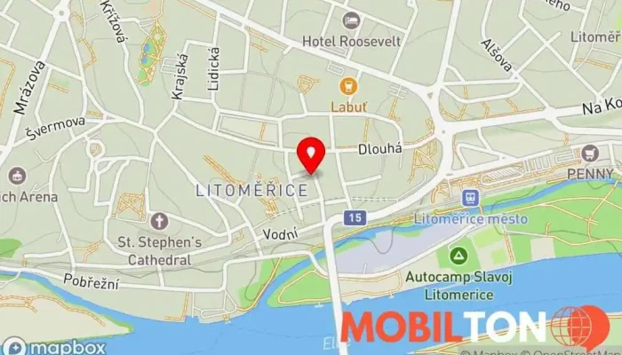 mapa Wine Food Klaret Restaurace, Kavárna, Vinárna v Kostelní nám. 233