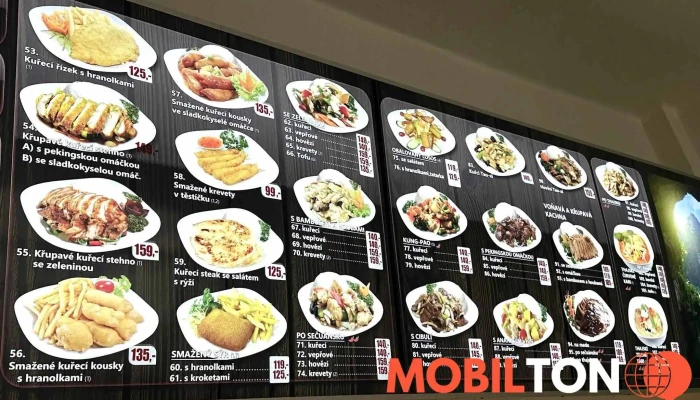 Wok Bistro -  Menu - Myslbekova 405 02