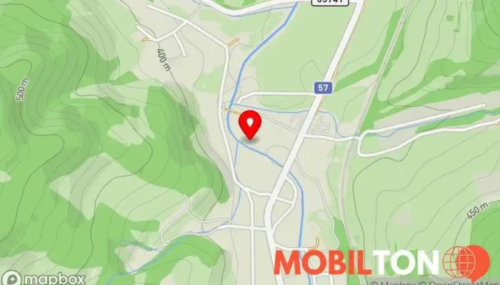 mapa Zahradní restaurace BAJK Česká restaurace, Restaurace v Valašská Polanka