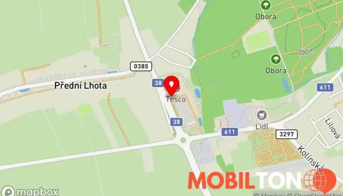 mapa Zářivá Perla - Poděbrady Restaurace, Čínská restaurace, Suši restaurace v Bílkova 270