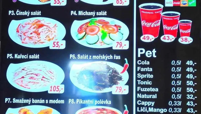 Zariva Perla   Podebrady Menu - Bílkova 270